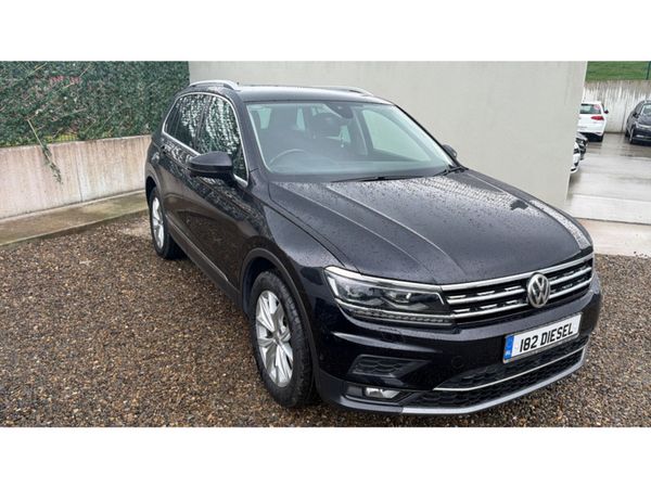 Volkswagen Tiguan SUV, Diesel, 2018, Black