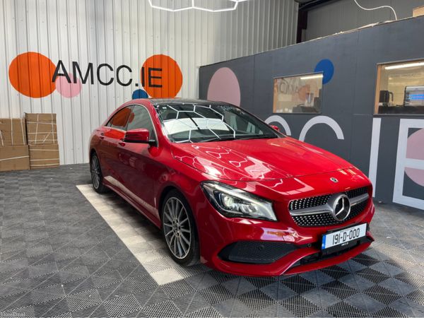 Mercedes-Benz CLA Saloon, Petrol, 2019, Red