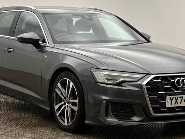 Audi A6 Estate, Diesel Hybrid, 2024, Grey