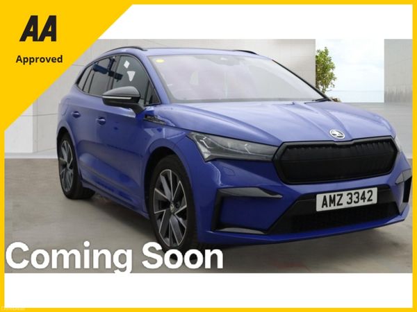Skoda Enyaq Hatchback, Electric, 2023, Blue