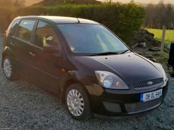 Ford Fiesta Hatchback, Diesel, 2008, Black