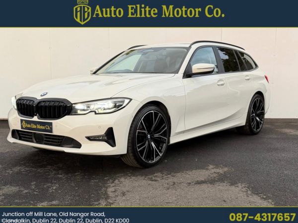 BMW 3-Series Estate, Diesel, 2020, White