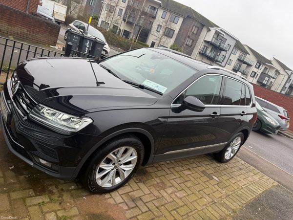 Volkswagen Tiguan SUV, Diesel, 2019, Black