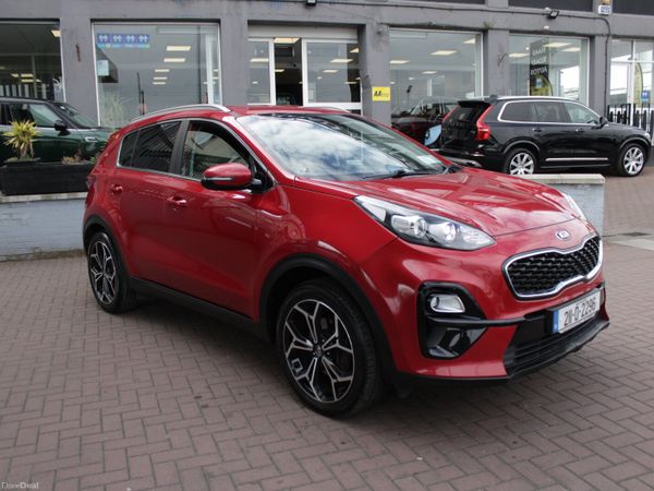 Kia Sportage SUV, Diesel, 2021, Red