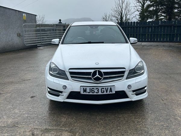 Mercedes-Benz C-Class Saloon, Diesel, 2013, White