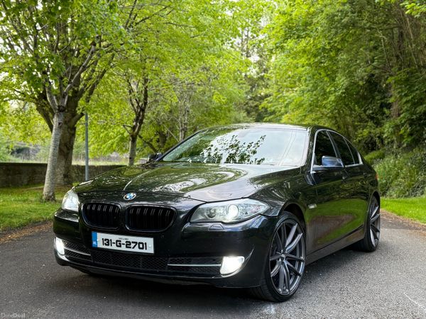 BMW 5-Series Saloon, Diesel, 2013, Black