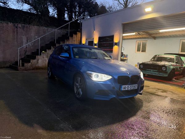 BMW 1-Series Hatchback, Diesel, 2014, Blue