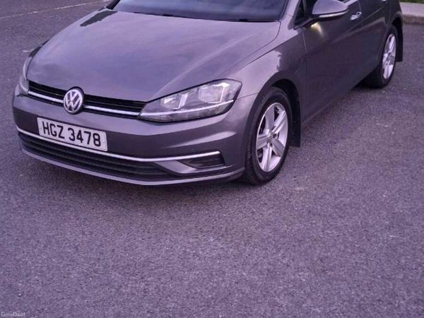 Volkswagen Golf Hatchback, Diesel, 2017, Grey