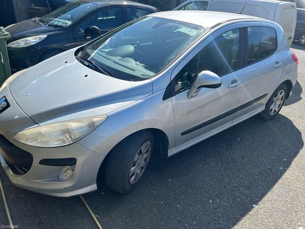 Peugeot 308 Hatchback, Diesel, 2008, Silver