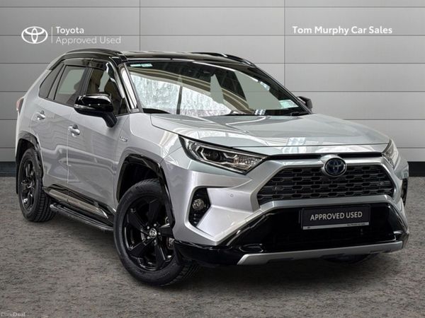 Toyota RAV4 SUV, Petrol Hybrid, 2022, Silver
