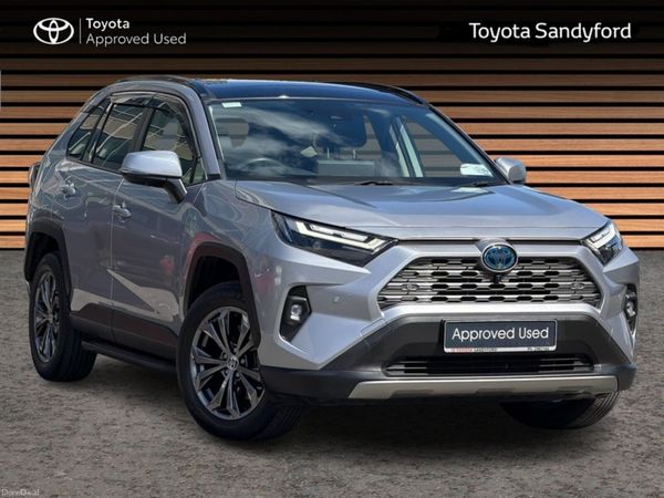 Toyota RAV4 SUV, Petrol Hybrid, 2024, Silver