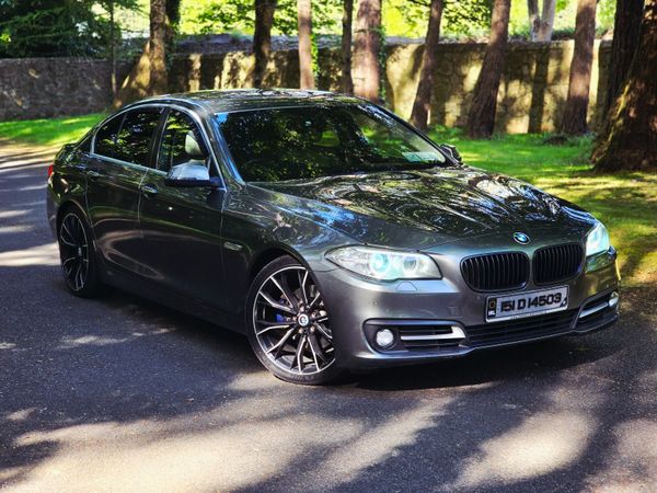 BMW 5-Series Saloon, Diesel, 2015, Grey
