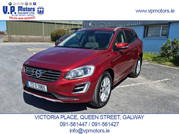 Volvo XC60 SUV, Diesel, 2017, Red