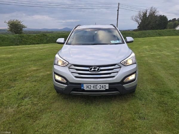 Hyundai Santa Fe SUV, Diesel, 2014, Silver