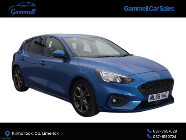 Ford Focus Hatchback, Diesel, 2019, Blue