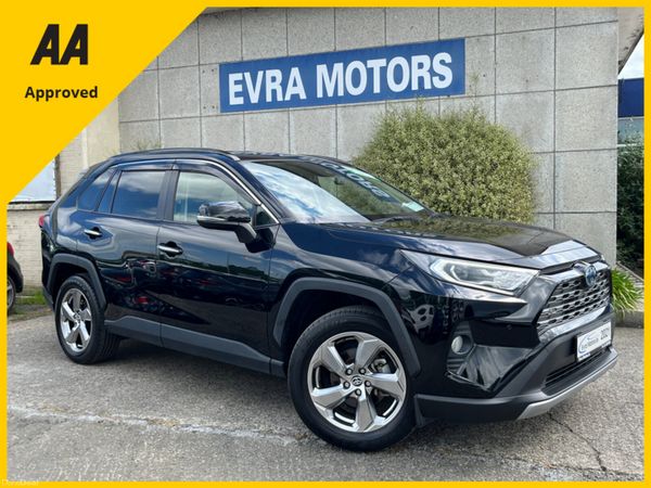Toyota RAV4 SUV, Petrol Hybrid, 2021, Black