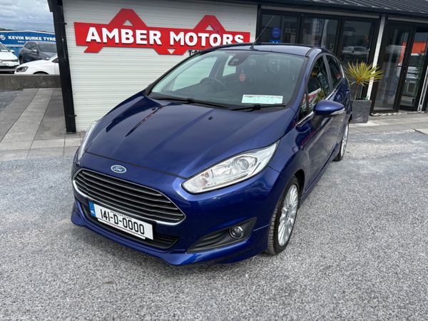 Ford Fiesta Hatchback, Petrol, 2014, Blue