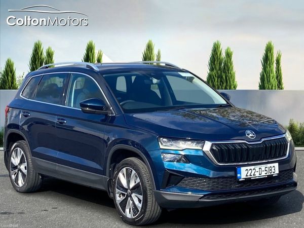 Skoda Karoq SUV, Diesel, 2022, Blue