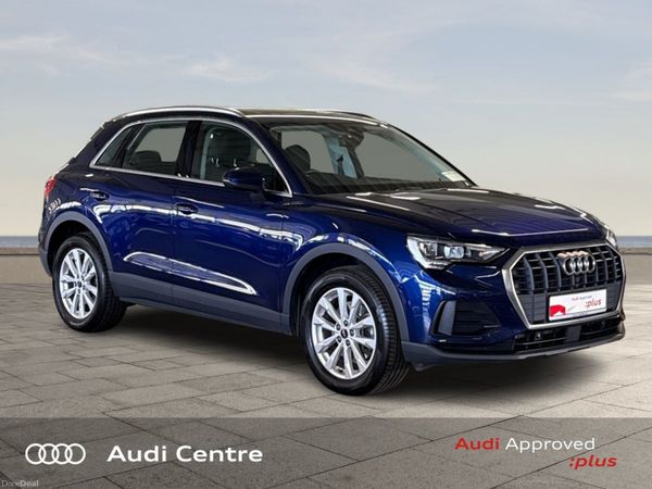 Audi Q3 SUV, Petrol Plug-in Hybrid, 2022, Blue