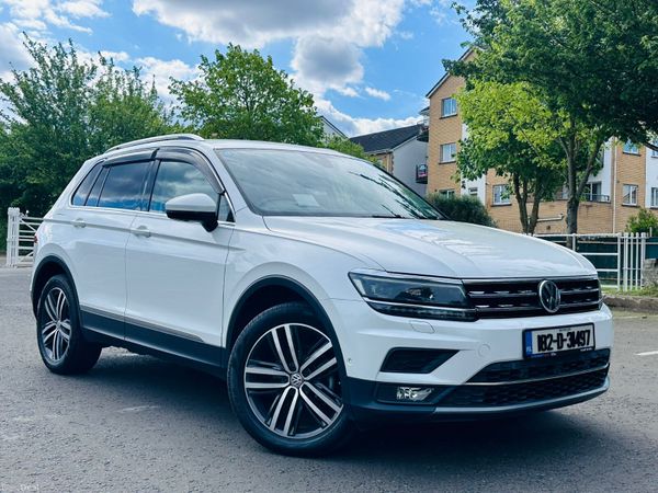 Volkswagen Tiguan SUV, Diesel, 2018, White