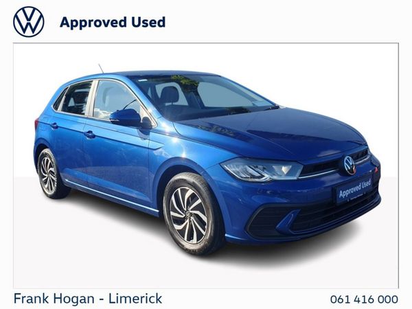 Volkswagen Polo Hatchback, Petrol, 2022, Blue
