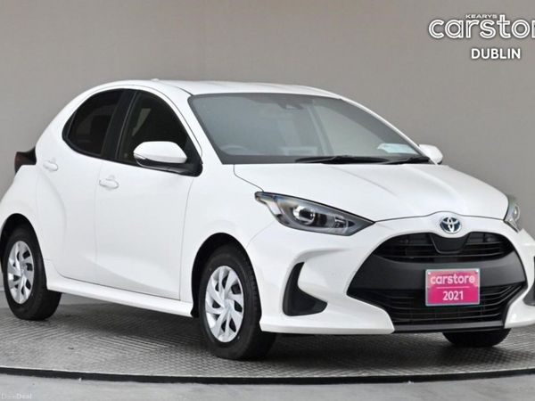 Toyota Yaris Hatchback, Petrol Hybrid, 2021, White