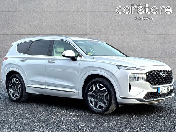 Hyundai Santa Fe SUV, Petrol Plug-in Hybrid, 2023, White