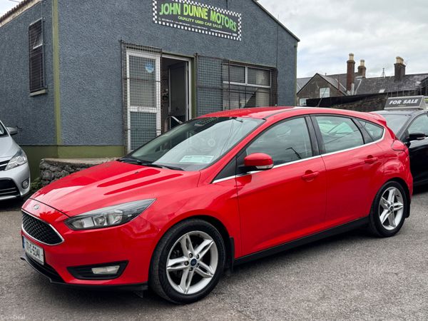 Ford Focus Hatchback, Diesel, 2017, Red