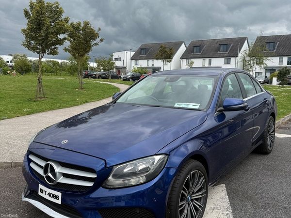 Mercedes-Benz C-Class Saloon, Diesel, 2018, Blue