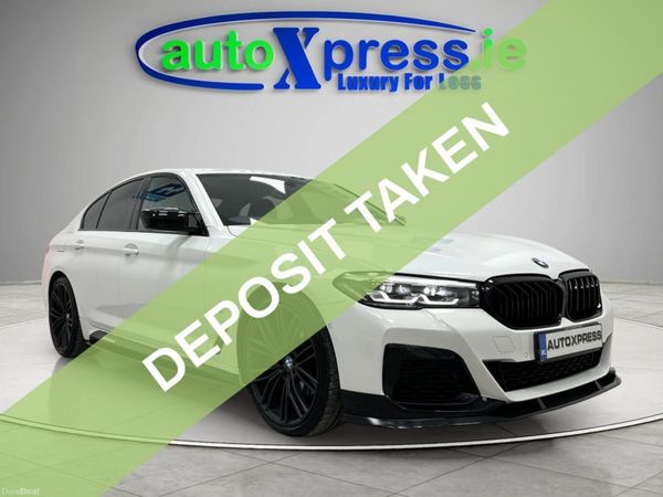 BMW 5-Series Saloon, Diesel, 2021, White