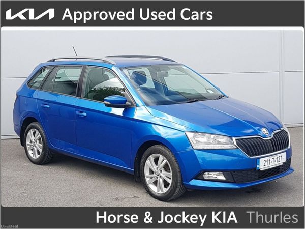 Skoda Fabia Estate, Petrol, 2021, Blue
