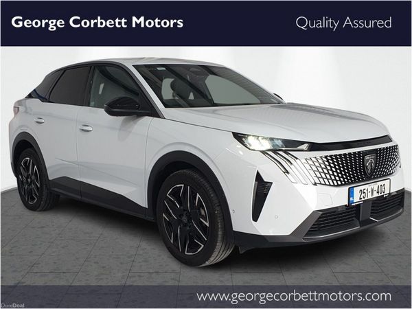 Peugeot 3008 MPV, Petrol, 2025, White