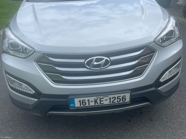 Hyundai Santa Fe SUV, Diesel, 2016, Silver