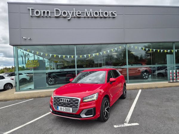 Audi Q2 SUV, Petrol, 2018, Red
