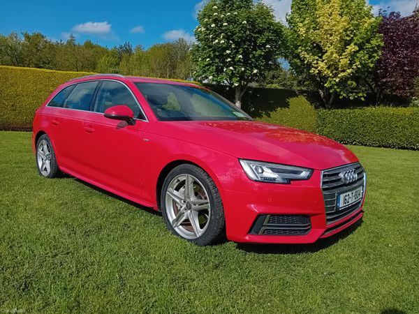 Audi A4 Estate, Diesel, 2016, Red