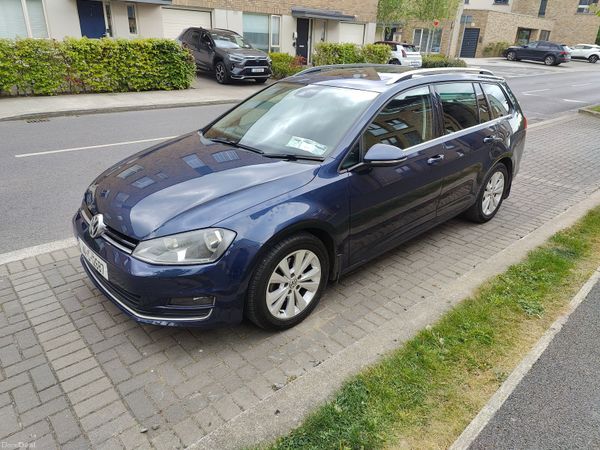 Volkswagen Golf Estate, Diesel, 2014, Blue