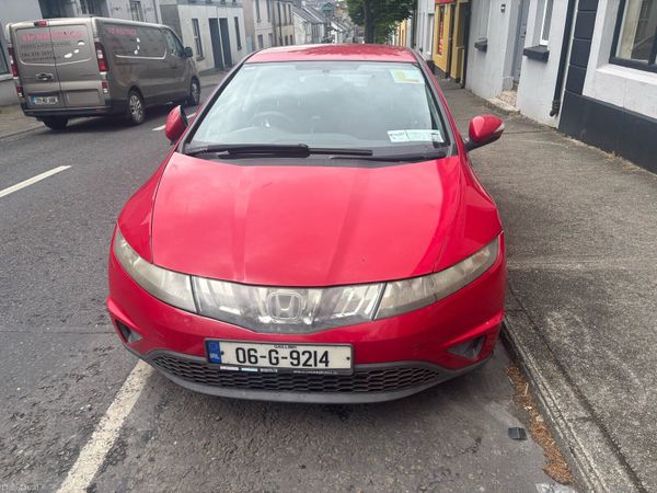 Honda Civic Hatchback, Petrol, 2006, Red