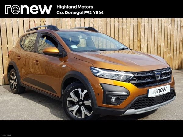 Dacia Sandero Stepway Hatchback, Petrol, 2022, Orange