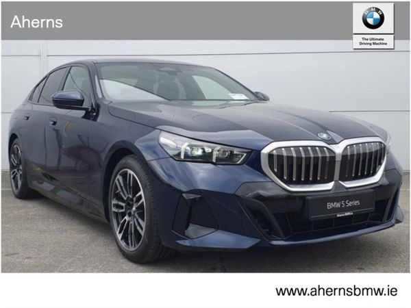BMW 5-Series Saloon, Petrol Plug-in Hybrid, 2026, Blue