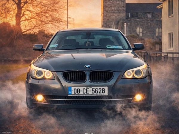 BMW 5-Series Saloon, Diesel, 2008, Grey