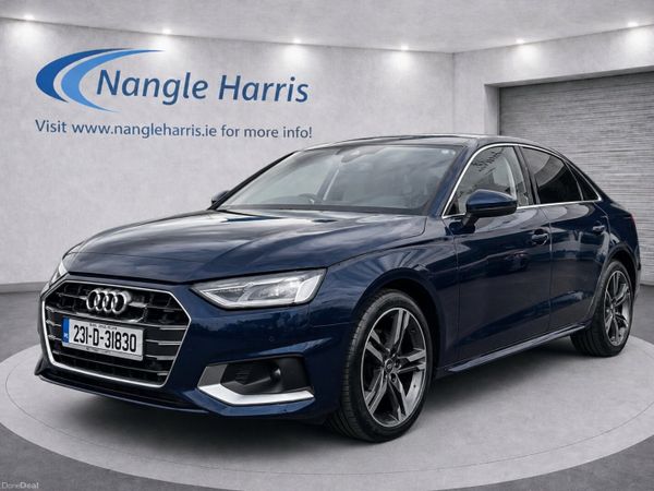 Audi A4 Saloon, Diesel, 2023, Blue