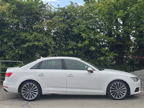Audi A4 Saloon, Diesel, 2018, White