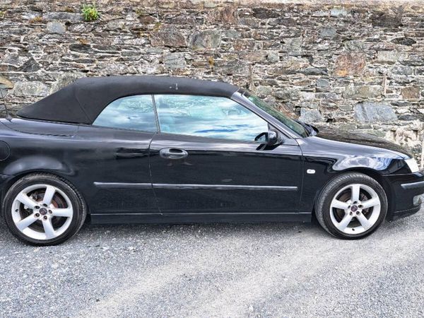 Saab 9-3 Convertible, Petrol, 2004, Black