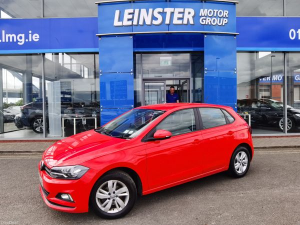 Volkswagen Polo Hatchback, Petrol, 2019, Red