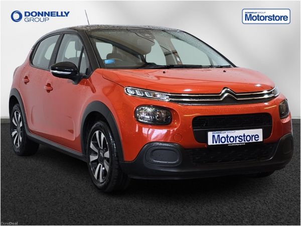 Citroen C3 Hatchback, Petrol, 2020, Orange