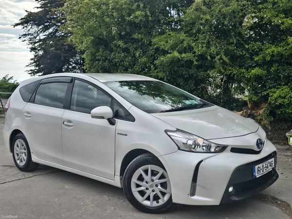 Toyota Prius MPV, Petrol Hybrid, 2016, White