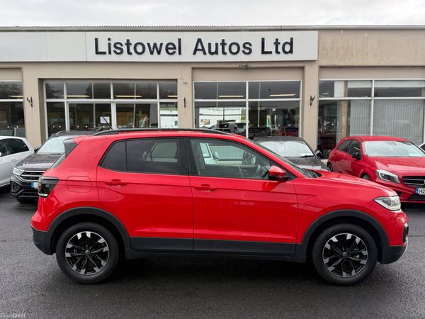 Volkswagen T-Cross SUV, Petrol, 2020, Red