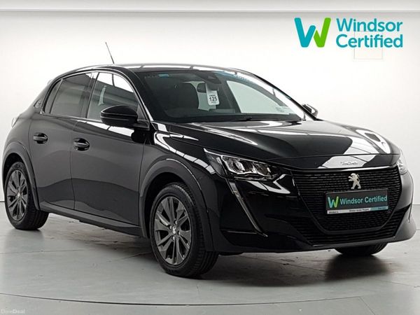 Peugeot 208 Hatchback, Electric, 2022, Black