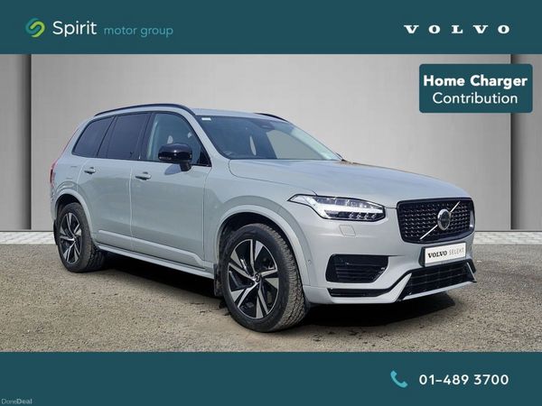 Volvo XC90 SUV, Petrol Plug-in Hybrid, 2024, Grey
