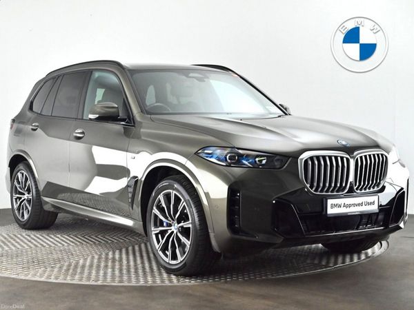 BMW X5 SUV, Petrol Plug-in Hybrid, 2024, Green